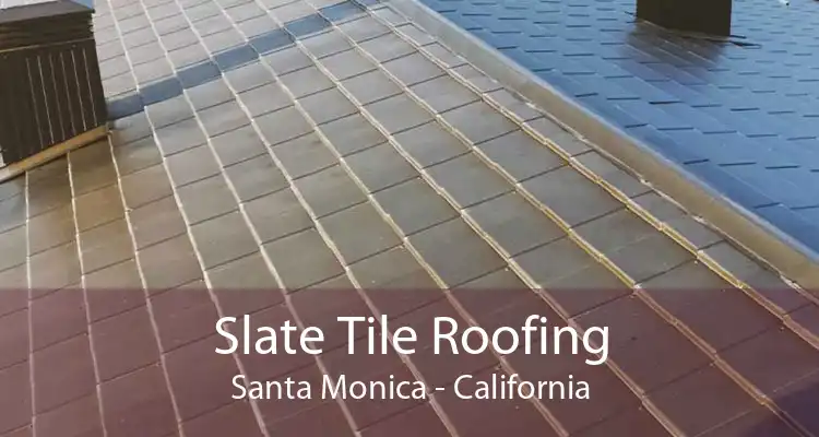 Slate Tile Roofing Santa Monica - California